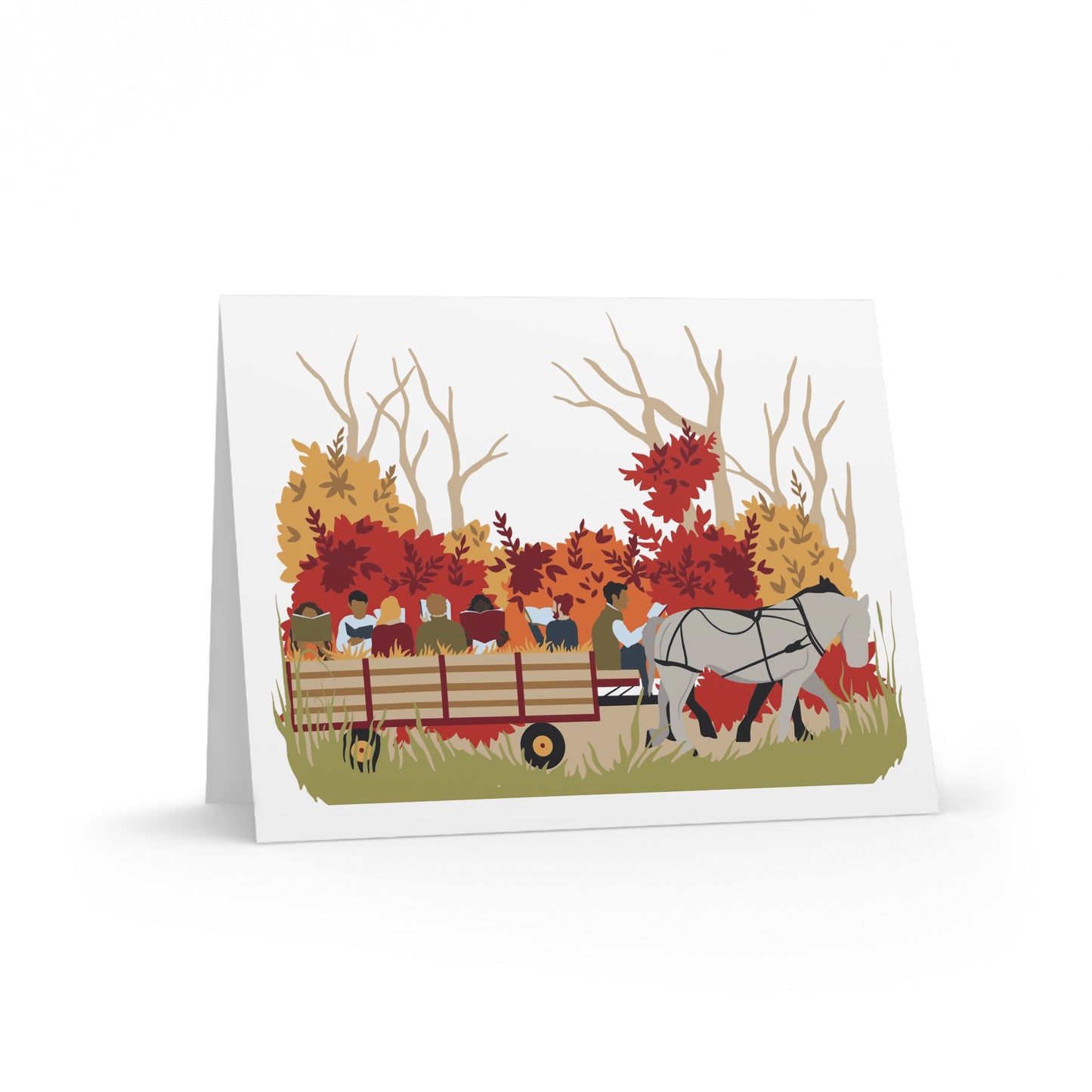 Fall Greeting Cards (8 pcs)
