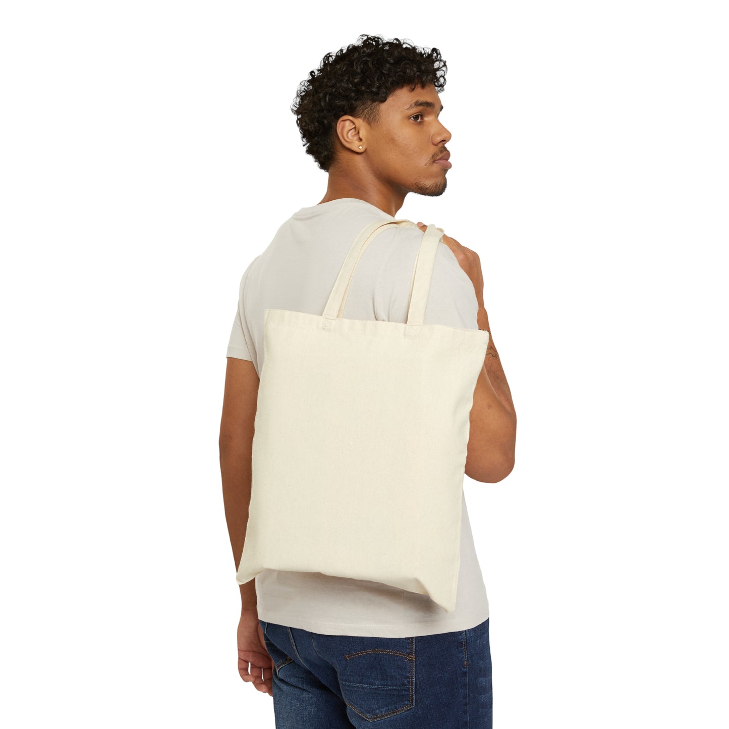 Cotton Canvas Tote Bag (Winter)