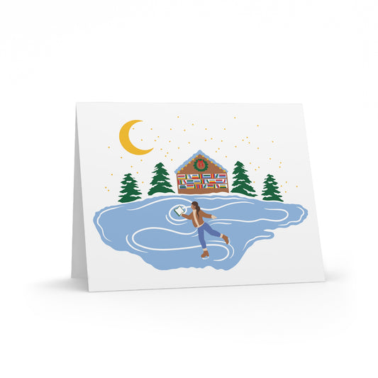 Winter Greeting Cards (8 pcs)