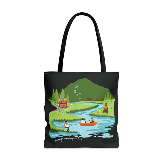 Spring Reading Vibes Tote Bag